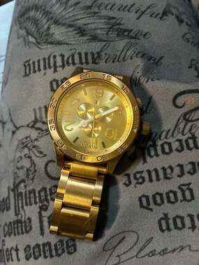 Nixon 51-30 Chrono - All Gold